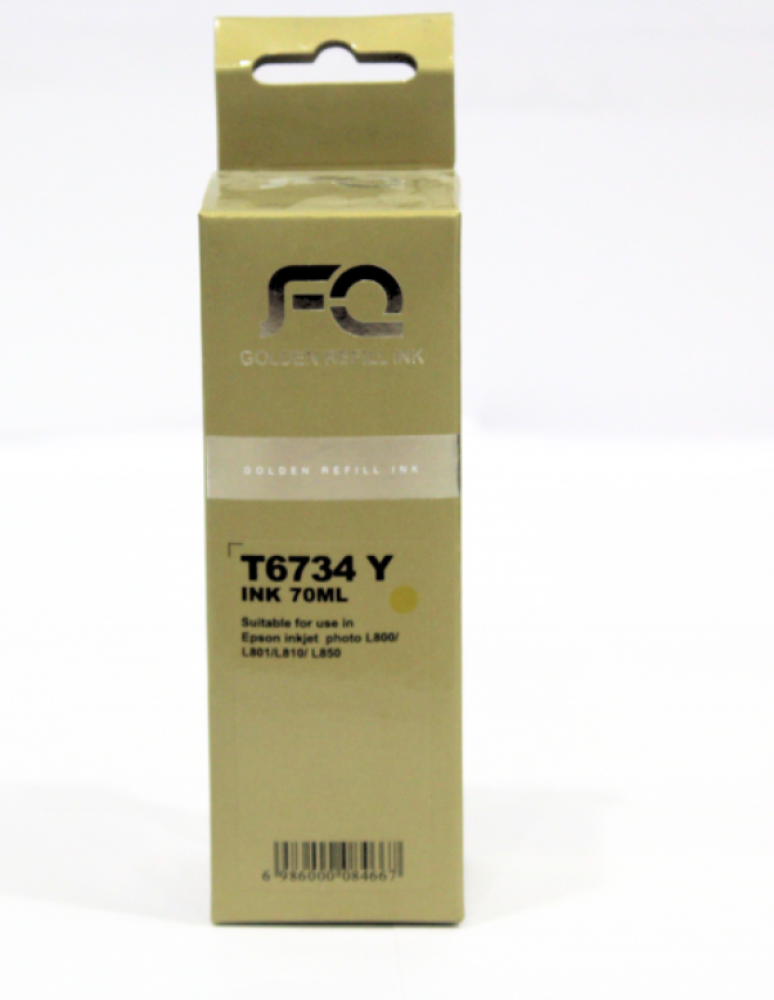 حبر سائل إبسون FQ T6734 أصفر