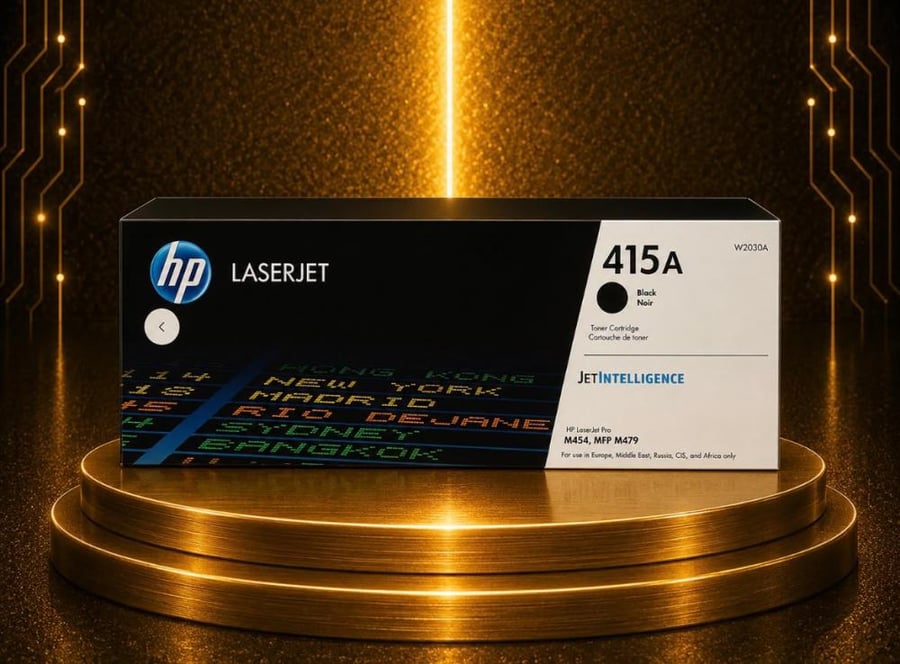حبر HP 415A أسود أصلي W2030A لطابعات HP Color LaserJet Pro M454 وM479