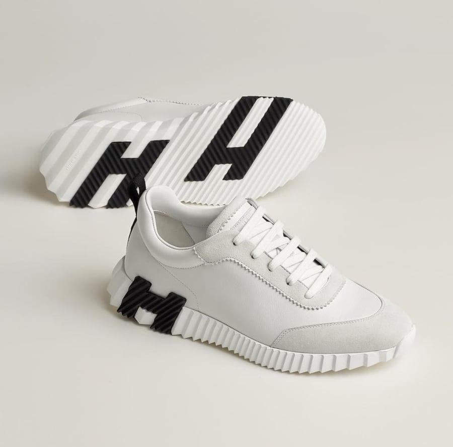 Snickers Armies leather in ivory color with black logo