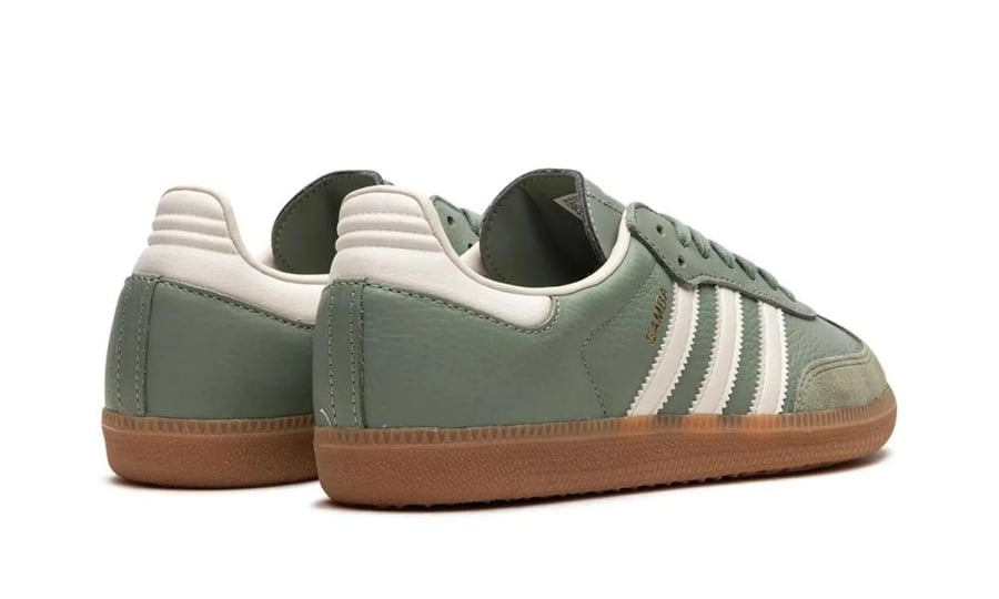 Adidas Samba OG Silver Green Master Quality
