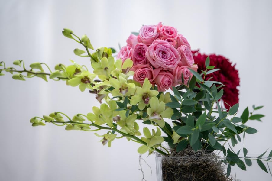 ورد اوركيد توليب بيبي روز جوري متجر ورد توصيل ورد فازة باقة  flower