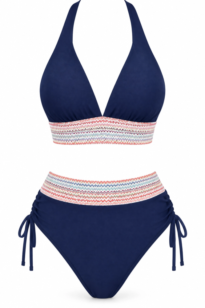 مجموعة بيكيني عالية الخصر Cjj-high waisted bikini  للسيدات