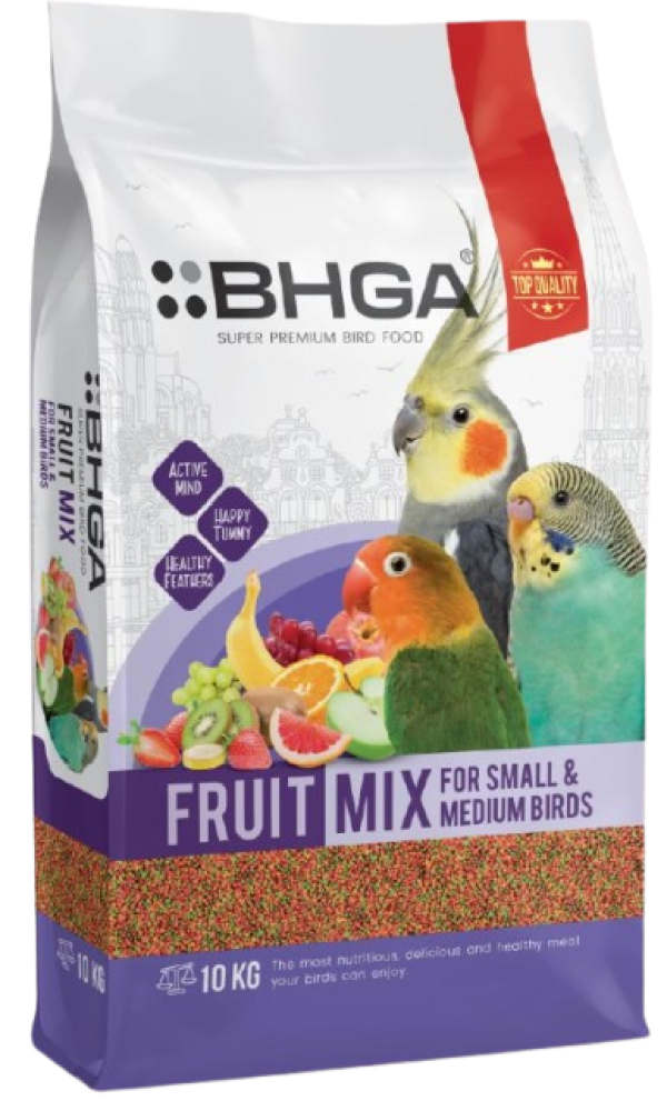 BHGA Fruit Mix خلطة فواكه وبذور للطيور الصغيرة والمتوسطة