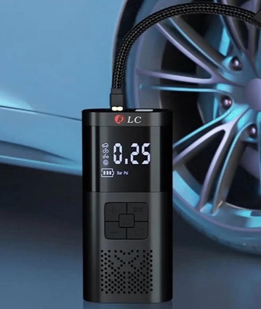 Portable air pump DLC – smart tire inflation with digital display