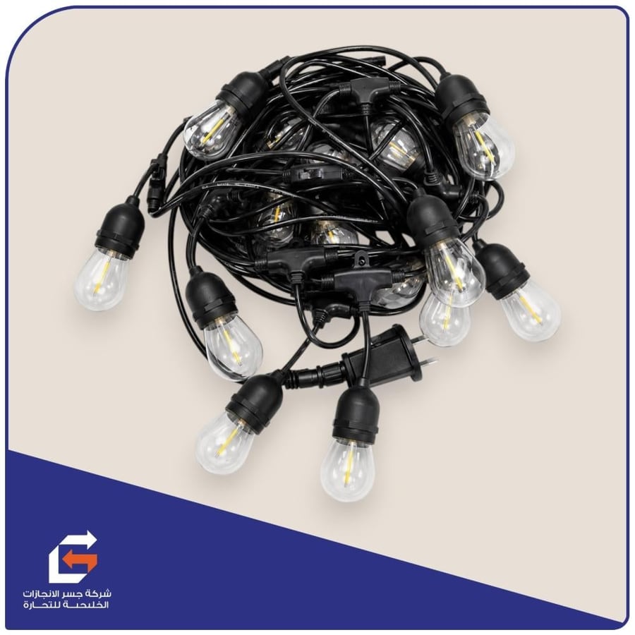 سلسلة لمبات LED خارجية ديكورية