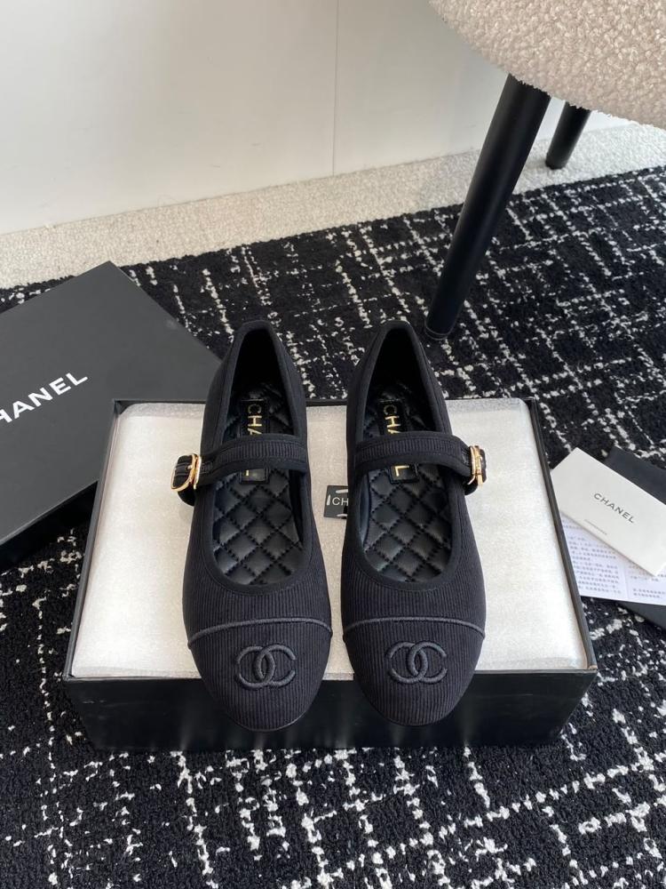Chanel Mary Jane flats