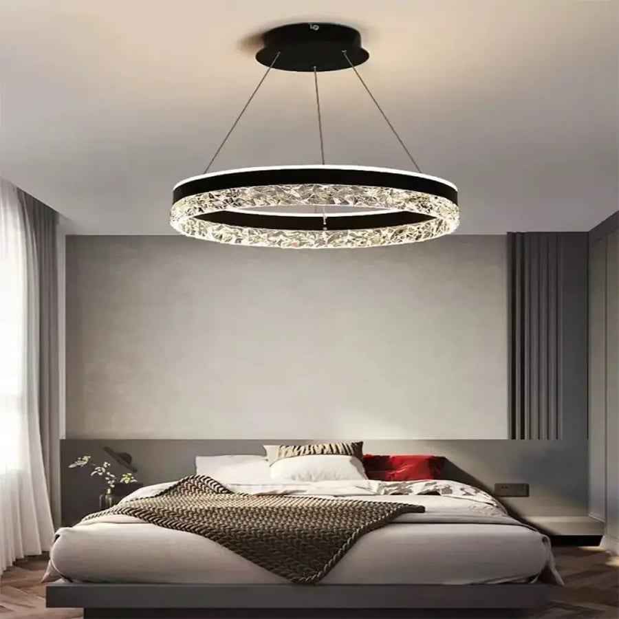 إضاءة سقف حلقة LED حديثة