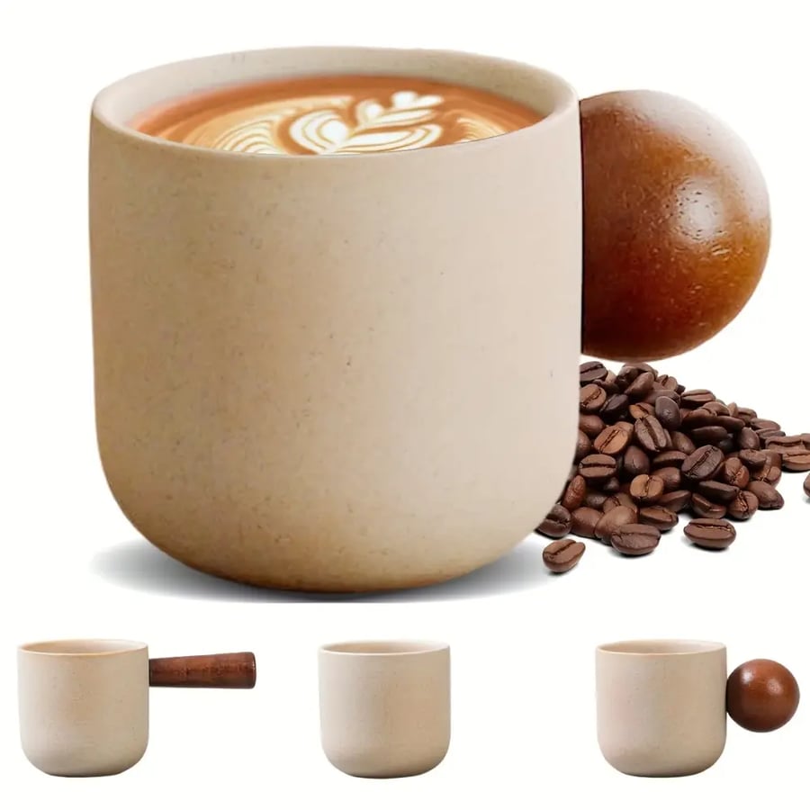 كوب إسبرسو سيراميك 150ML بمقبض