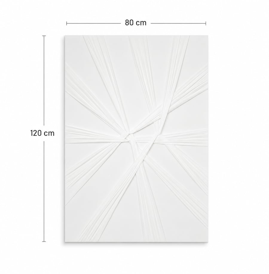 لوحة فنية بدون إطار مقاس 80 × 120 سم