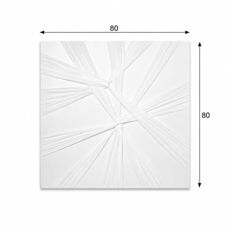 لوحة ديكور بدون إطار مقاس 80 × 80 سم