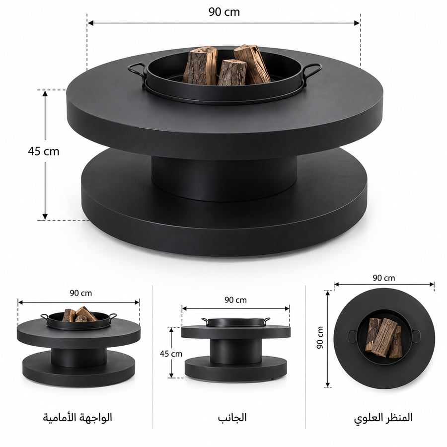 منقل نار دايري