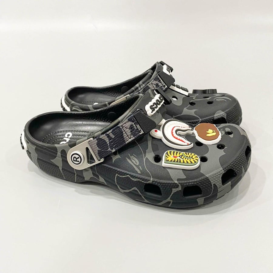 Bape-crocs clog