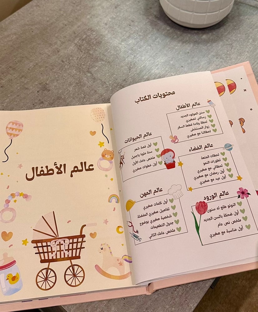 باقة الأمومة الشاملة( مفكرة الأمومة+ مفكرة تفاصيلك الصغيرة)
