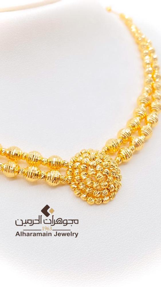 طقم ذهب عيار 21