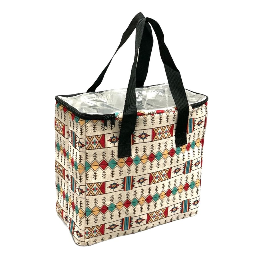 شنطة دلال للرحلات نقش عسيري - 34*39 سم - SM33601