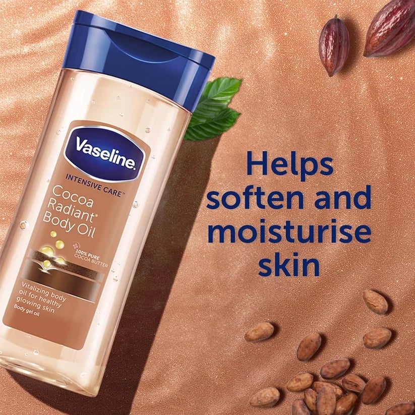 فازلين زيت للجسم بالكاكاو 200 مل Vaseline