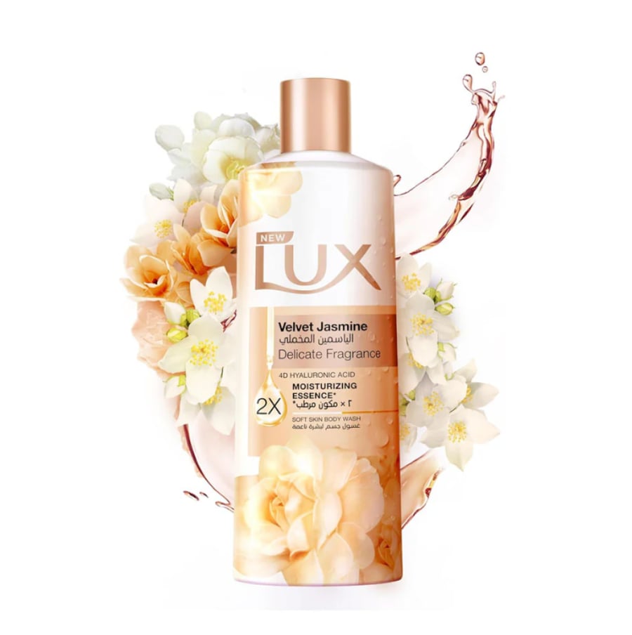 لوكس جل استحمام عطري بالياسمين المخملي 500 مل LUX