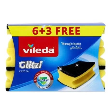 اسفنج تنظيف 6+3 مجاناً Vileda 168042