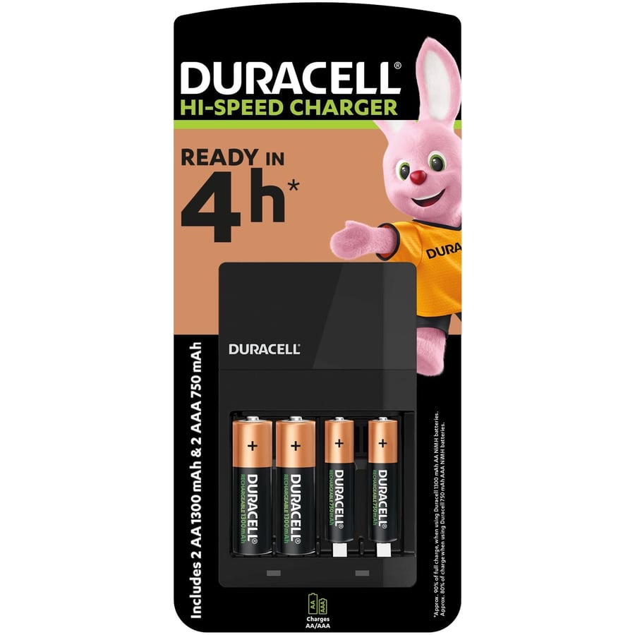 شاحن بطاريات 750 امبير DURACELL CEF14UK4