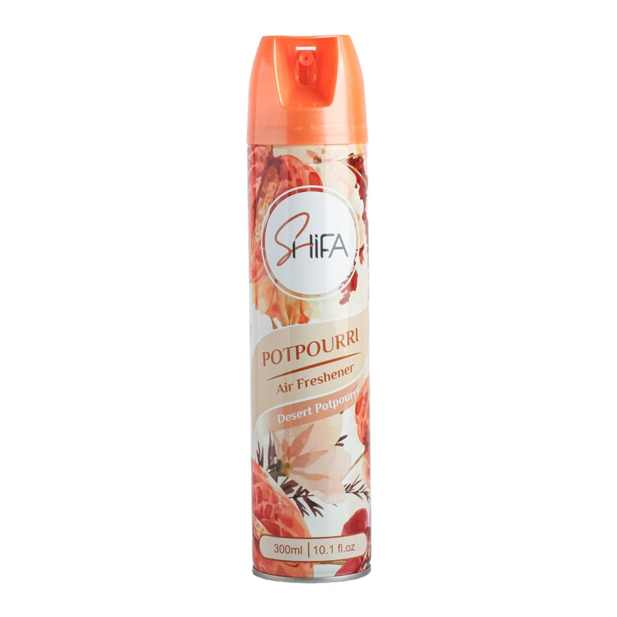 معطر جو بخاخ بخلاصة الورد المجفف 300 مل SHIFA