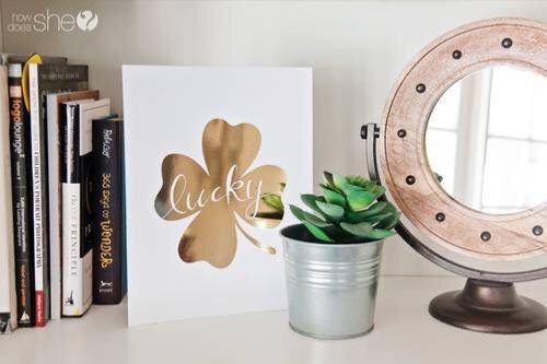 Metallic gold printing sticker for laser printer