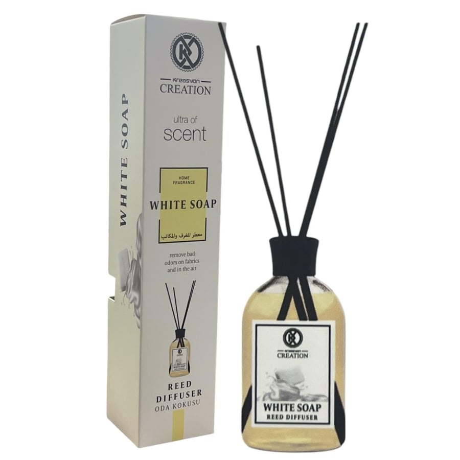 معطر للغرف والمكاتب صابون أبيض 50 مل Kreasyon CREATION