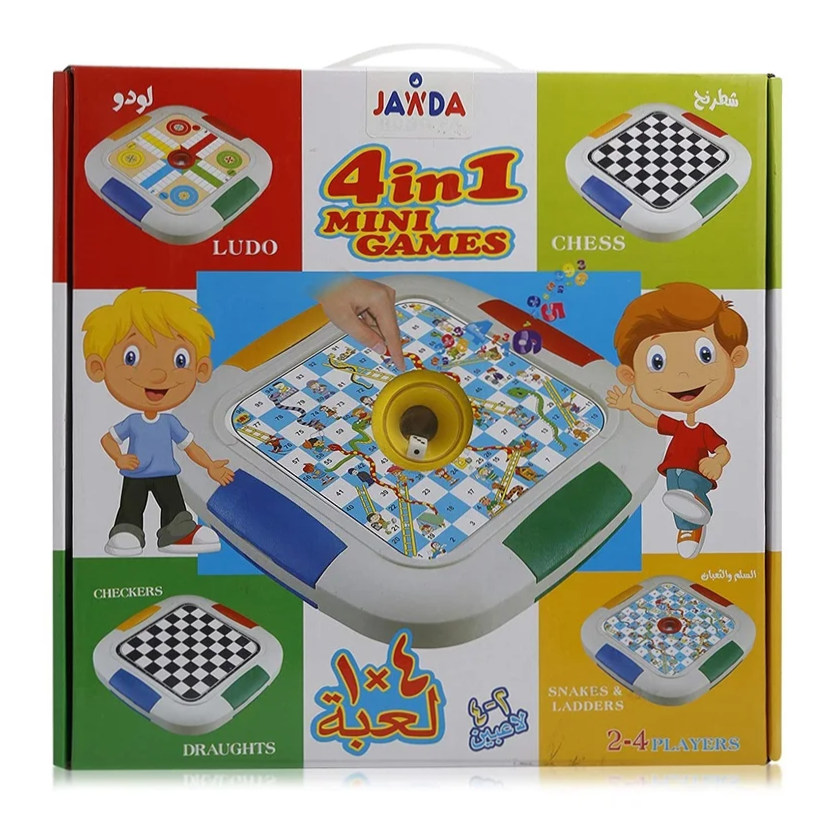 لعبة التحدي 4 العاب 4 في 1 - MINI GAMES