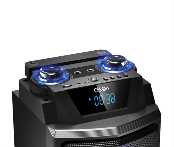 مكبر صوت مع ريموت 20 واط قابل لاعادة الشحن Clikon CK826