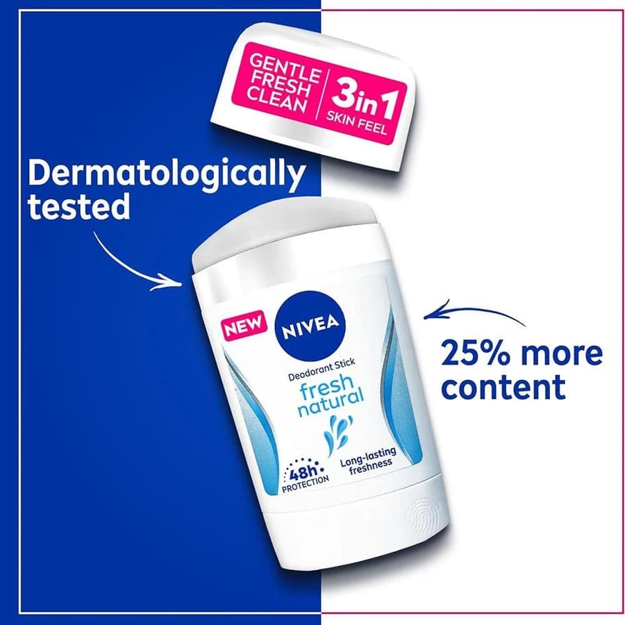 نيفيا مزيل عرق للنساء فريش ناتشورال 50 مل NIVEA