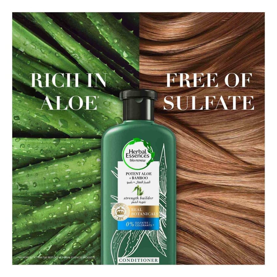 بلسم بخلاصة الصبار الفعال والبامبو 400 مل Herbal Essences