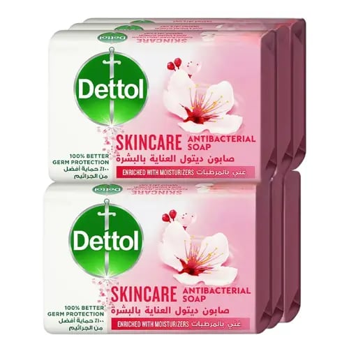 ديتول صابون العناية بالبشرة 100 غرام 12 قطعة Dettol