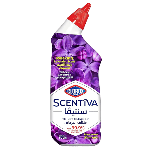 كلوركس سنتيفيا منظف المرحاض رائحة اللافندر 709 مل CLOROX