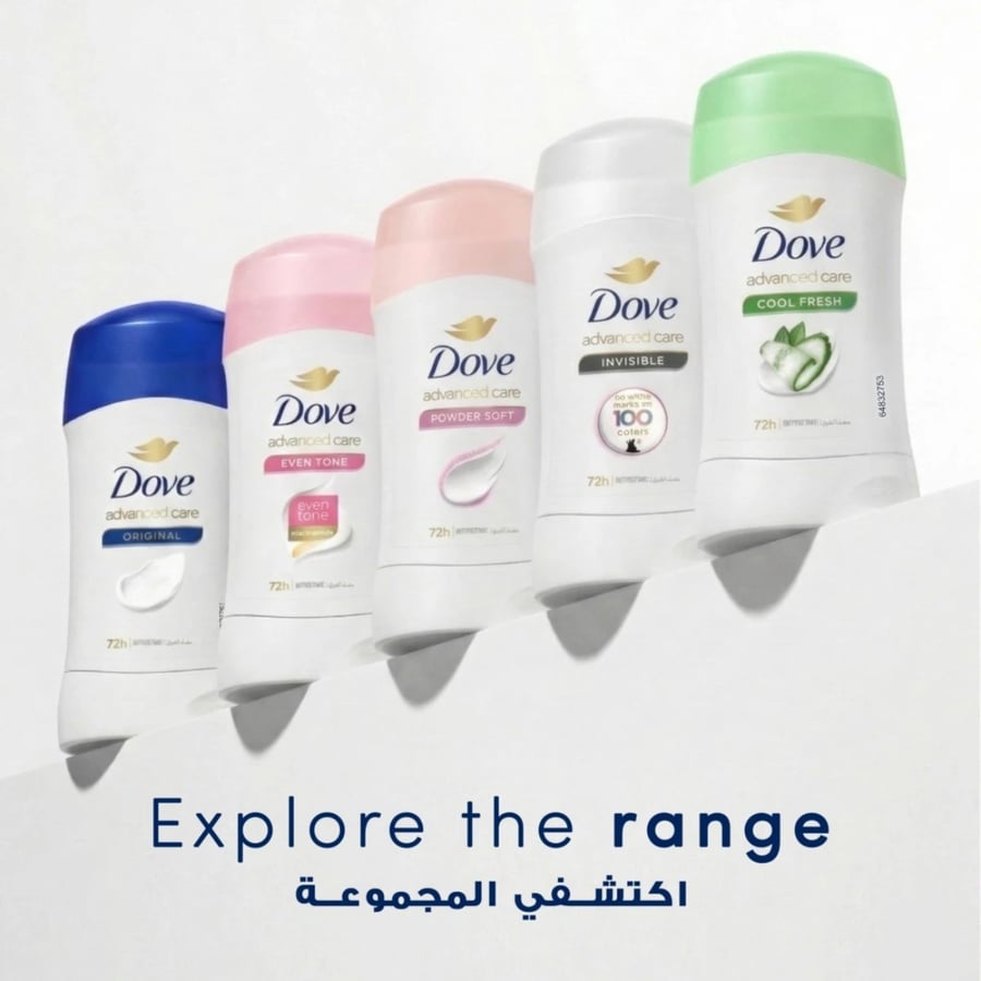 دوف مزيل عرق ستيك خيار منعش 40 غرام Dove