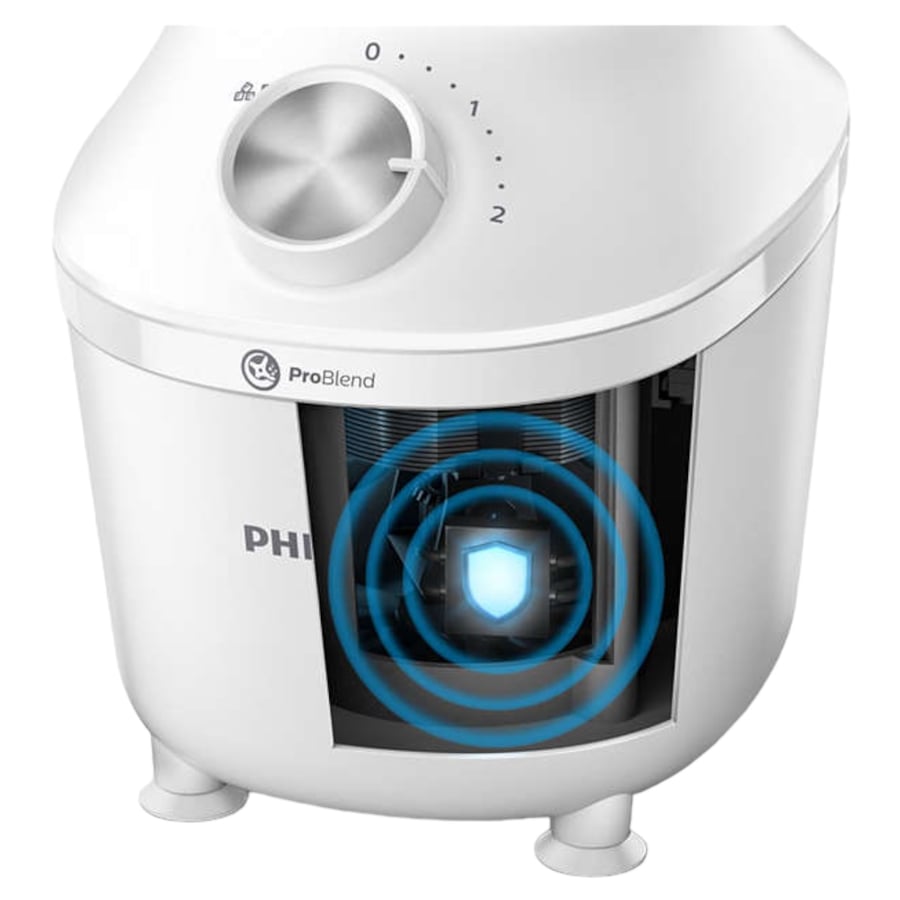 خلاط كهربائي زجاج 2 لتر 600 واط PHILIPS HR2291/20