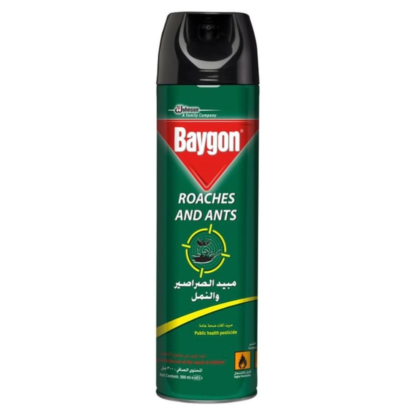 مبيد الصراصير والنمل 300 مل Baygon