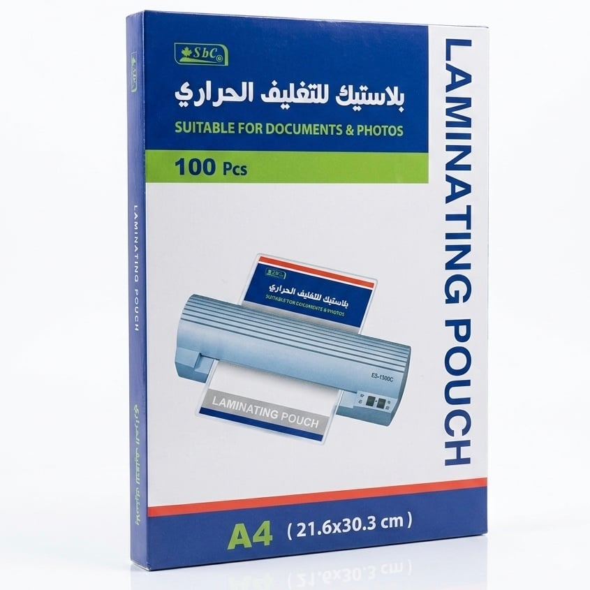 ورق تغليف حراري 100 حبة 125 ميكرون SBC 5517-010-A4