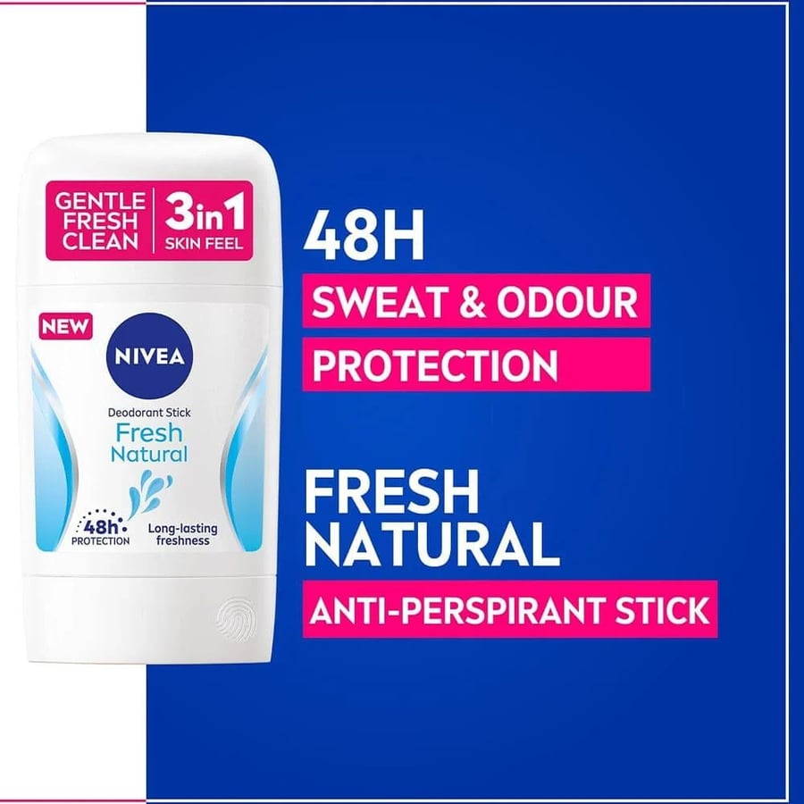 نيفيا مزيل عرق للنساء فريش ناتشورال 50 مل NIVEA