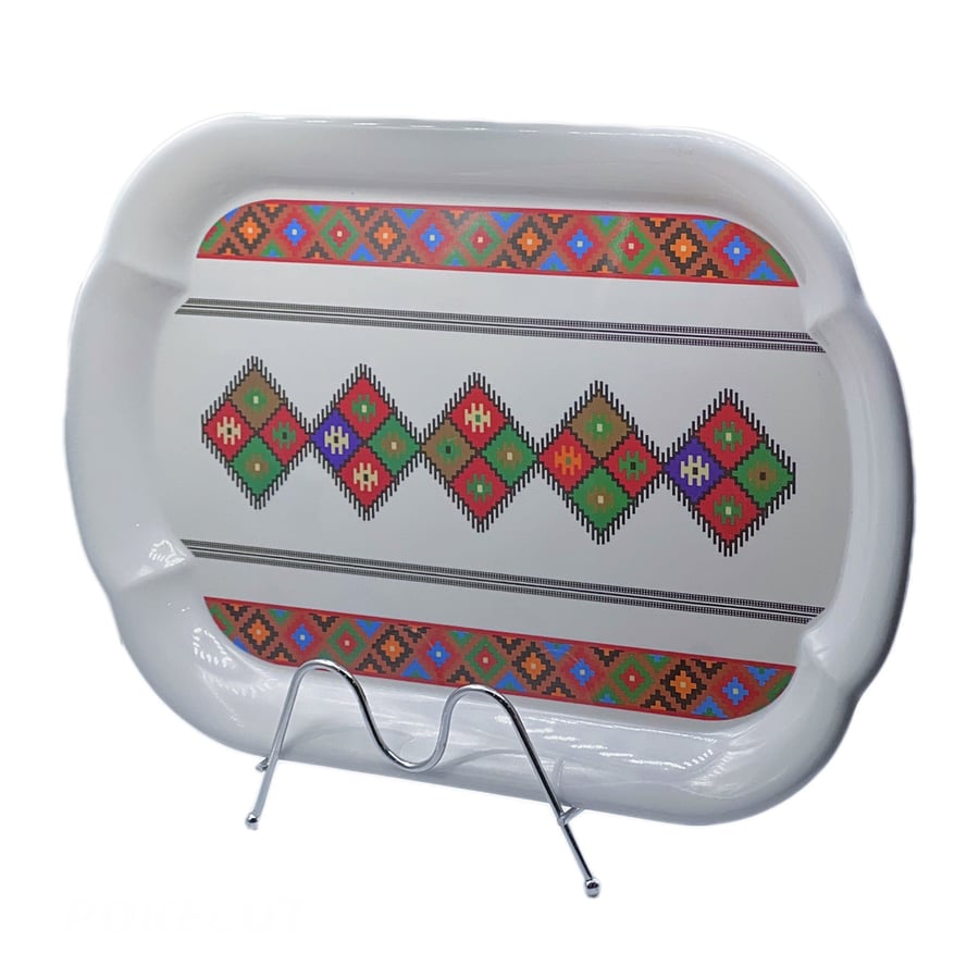 Melamine serving tray 44*30.5 cm ALSAHAH P301