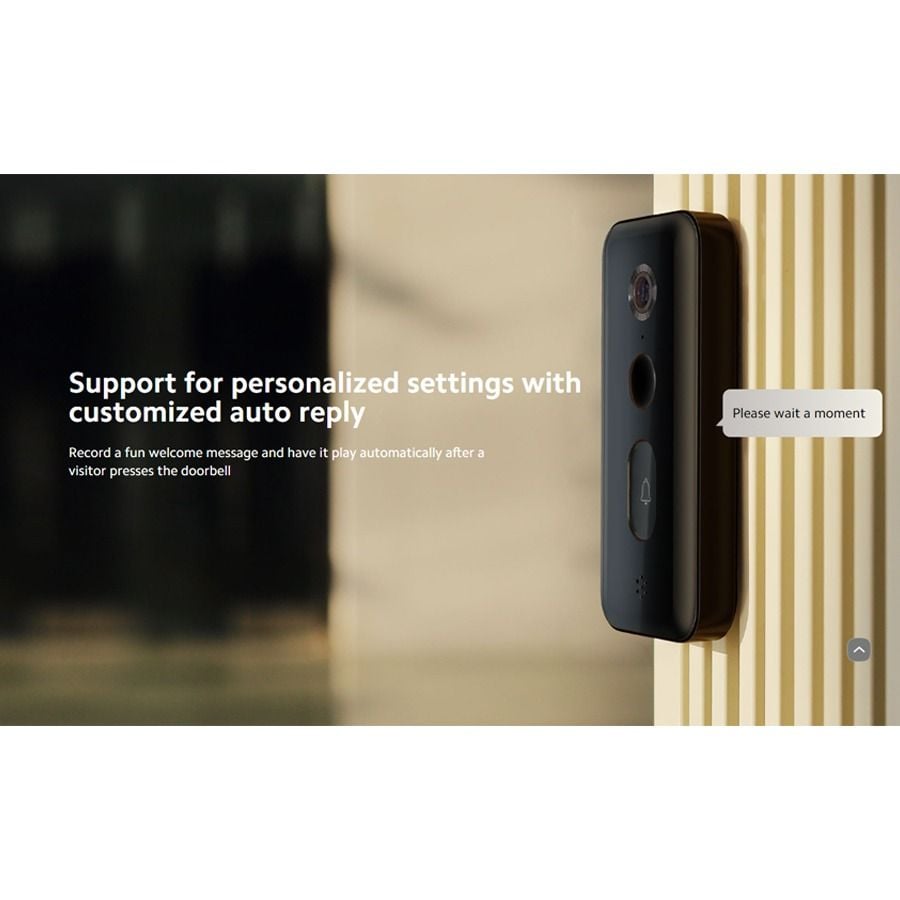 جرس باب ذكي شاومي XIAOMI BHR5416GL
