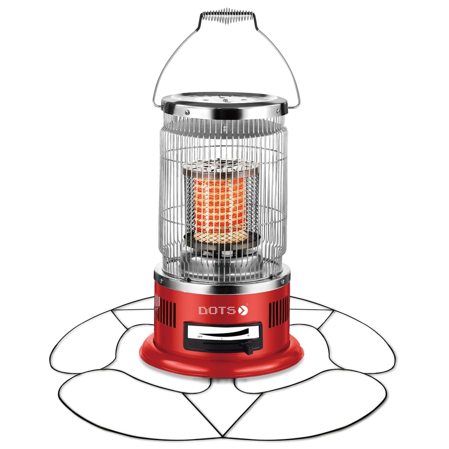 Electric heater 800-1800 watts DOTS NI-200C