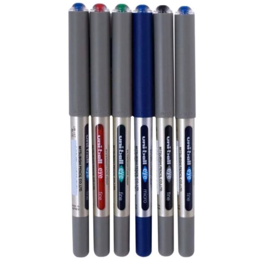 مجموعة اقلام حبر سائل 0.7 ملم 5+1 مجاناً يوني بول Uni-ball MI-UB157-06C