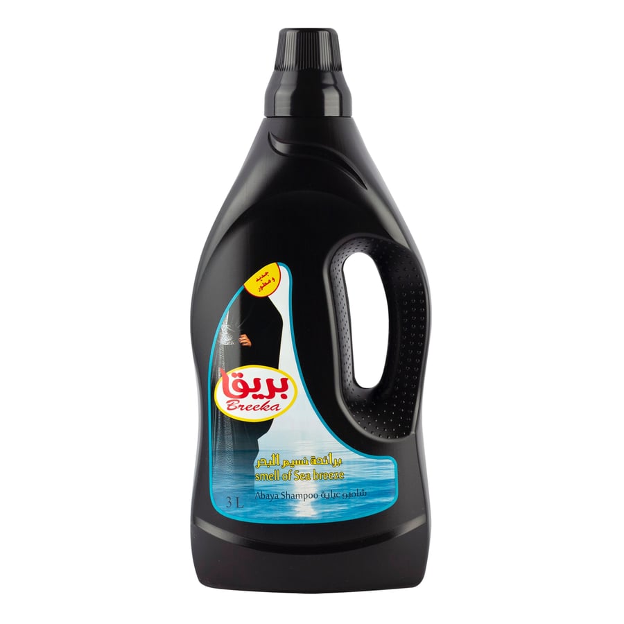 Abaya shampoo 3 liters with the smell of sea breeze with sparkle