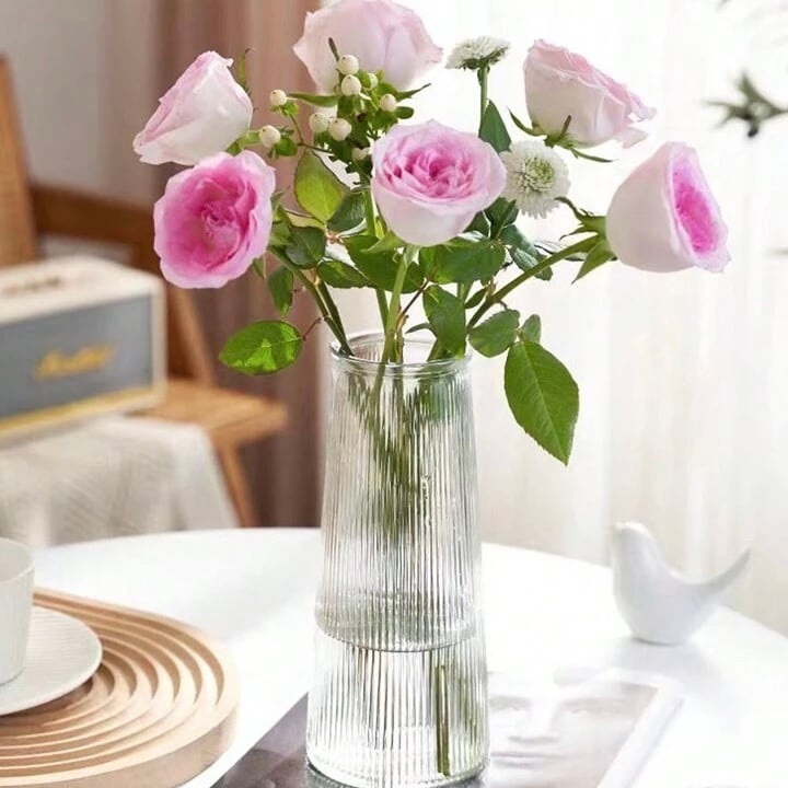 فازة زجاج 20 سم HE8335