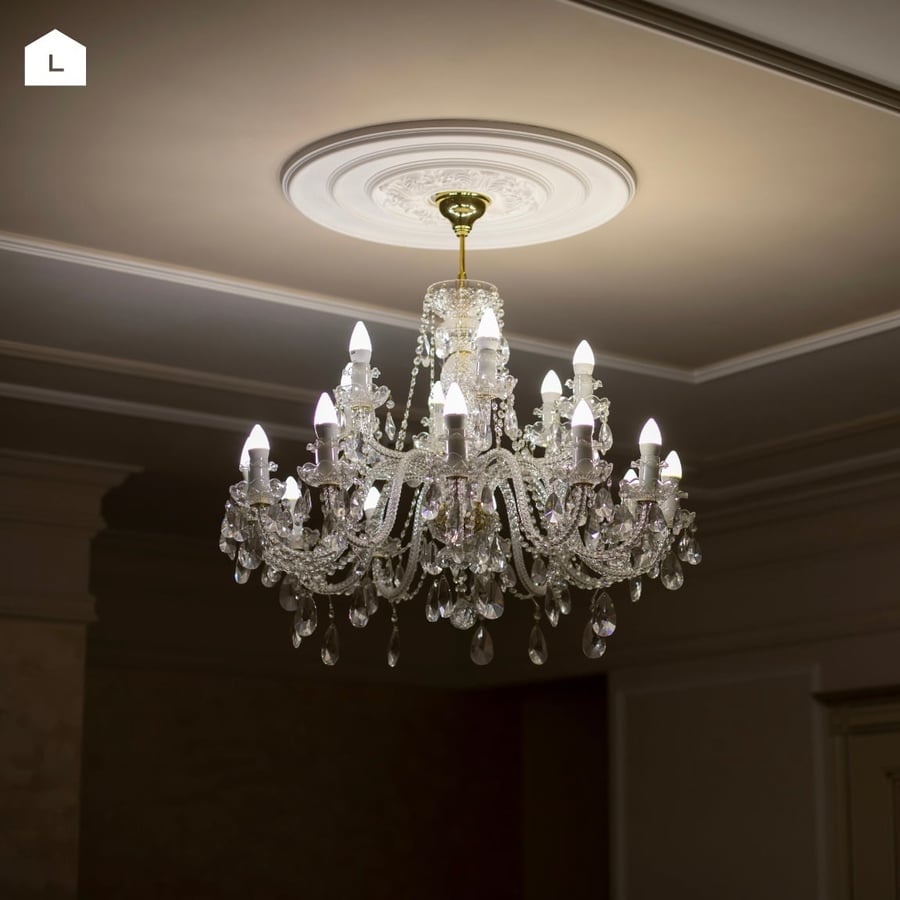 طقم مصابيح ليد أبيض قطعتين 5 واط 6500 كلفن LAWAZIM K12086