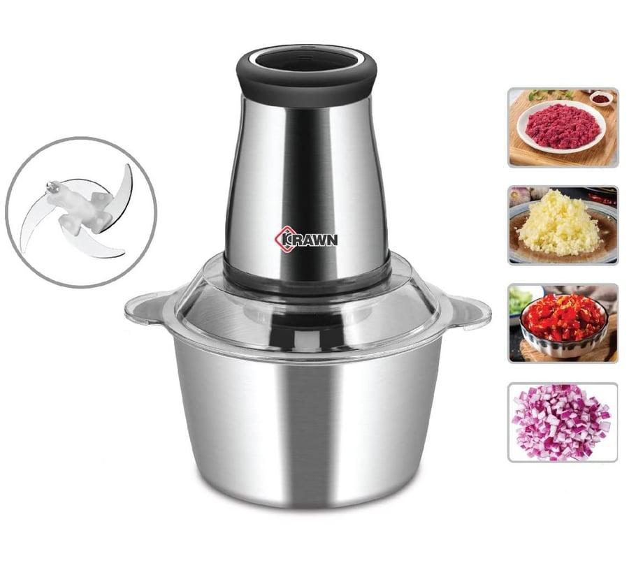 فرامة خضار ستيل 2 لتر KRAWN KW-39420