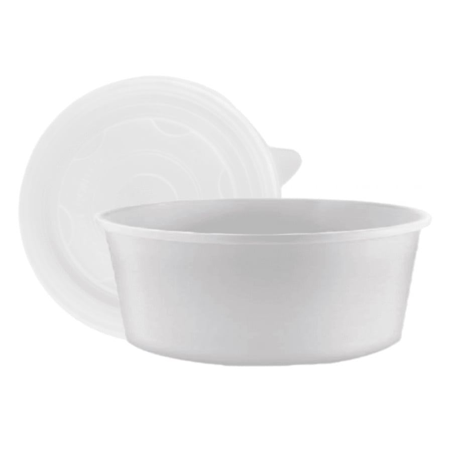 White Paper Food Boxes 500 ml 25 Pieces OK