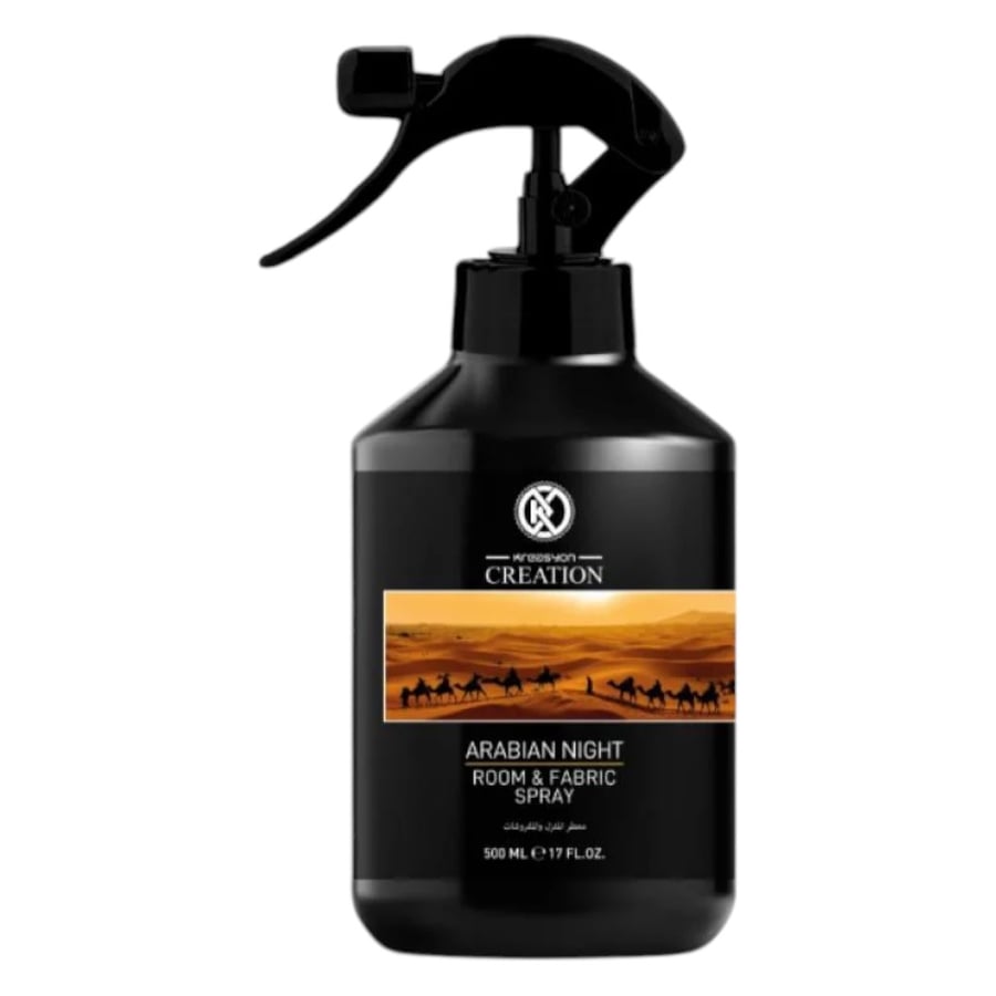 معطر المنزل والمفروشات برائحة ليلة عربية 500 مل kreasyon CREATION