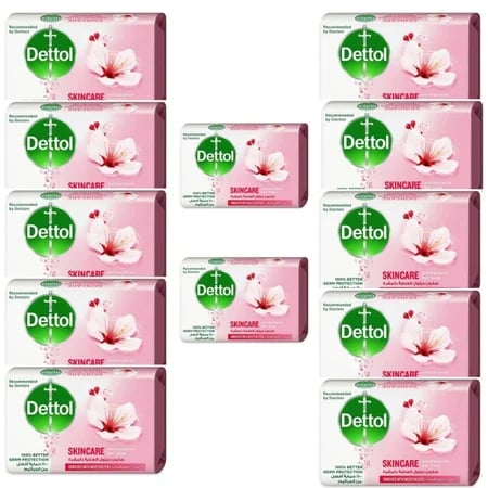 ديتول صابون العناية بالبشرة 100 غرام 12 قطعة Dettol