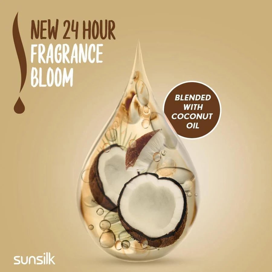 شامبو صانسيلك ترطيب + جوز الهند 400 مل SUNSILK