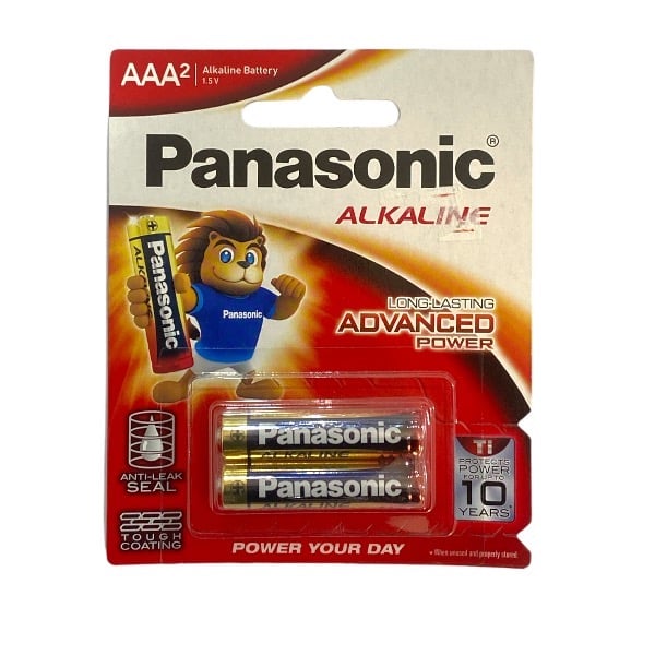 بطارية 1.5 فولت Panasonic LR03T/2B AAA2